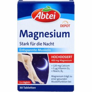 ABTEI Magnesium Stark für die Nacht Depot Tabl.TF 30 St.