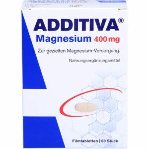 ADDITIVA Magnesium 400 mg Filmtabletten 60 St.