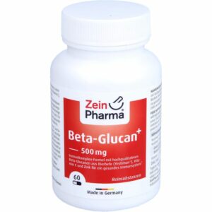 BETA-GLUCAN 500 mg+Vitamin C & Zink Kapseln 60 St.