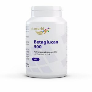 BETA-GLUCAN 500+Vitamin C+Zink Kapseln 90 St.