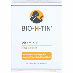 BIO-H-TIN Vitamin H 5 mg für 1 Monat Tabletten 15 St.