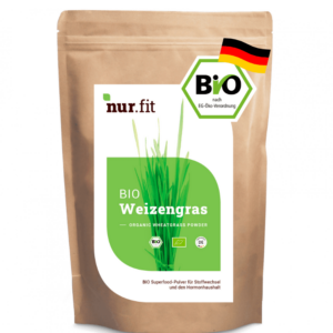 BIO Weizengras Pulver aus Deutschland
