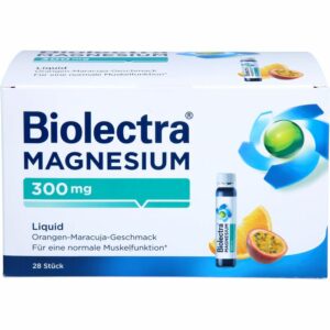 BIOLECTRA Magnesium 300 mg Liquid 28 St.