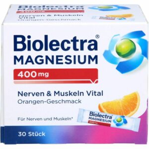 BIOLECTRA Magnesium 400 mg Nerven & Muskeln Vital 57 g