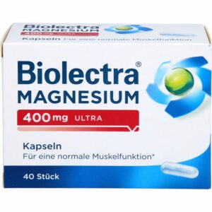 BIOLECTRA Magnesium 400 mg ultra Kapseln 40 St.