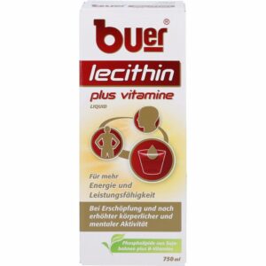 BUER LECITHIN Plus Vitamine flüssig 750 ml