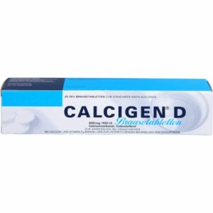 CALCIGEN D 600 mg/400 I.E. Brausetabletten 20 St.