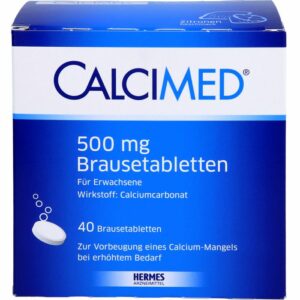 CALCIMED 500 mg Brausetabletten 40 St.