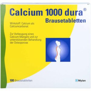 CALCIUM 1000 dura Brausetabletten 100 St.