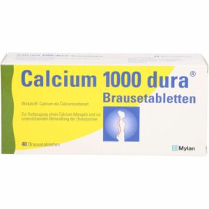 CALCIUM 1000 dura Brausetabletten 40 St.