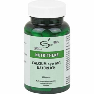 CALCIUM 170 mg natürlich Kapseln 60 St.