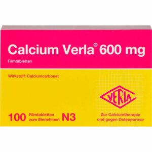 CALCIUM VERLA 600 mg Filmtabletten 100 St.