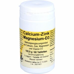 CALCIUM-ZINK-Magnesium-D3 Tabletten 60 St.