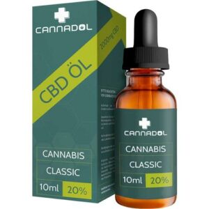 CBD 20% Bio Cannadol Hanfextrakt Classic Tropfen 10 ml
