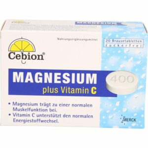 CEBION Plus Magnesium 400 Brausetabletten 20 St.