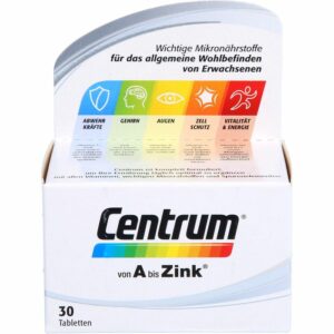 CENTRUM A-Zink Tabletten 30 St.