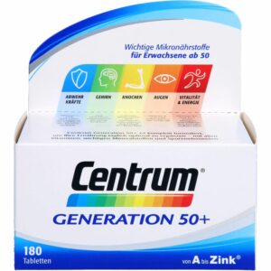 CENTRUM Generation 50+ Tabletten 180 St.
