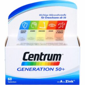CENTRUM Generation 50+ Tabletten 60 St.