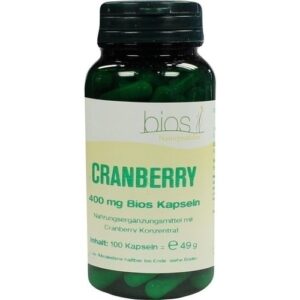 CRANBERRY 400 mg Bios Kapseln 100 St.