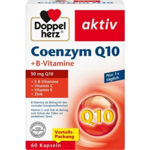DOPPELHERZ Coenzym Q10+B Vitamine Kapseln 60 St.
