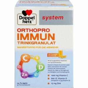 DOPPELHERZ Orthopro Immun Trinkgranulat system 30 St.