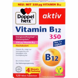 DOPPELHERZ Vitamin B12 350 Tabletten 120 St.