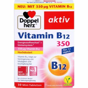 DOPPELHERZ Vitamin B12 350 Tabletten 30 St.