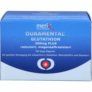 DURAMENTAL Glutathion 300 mg PLUS magensaftr.Kaps. 60 St.
