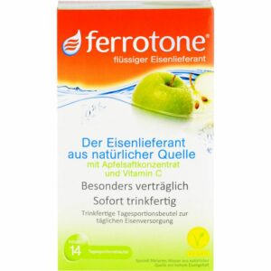 FERROTONE Eisen m.Apfelkonzentrat u.Vitamin C Btl. 350 ml