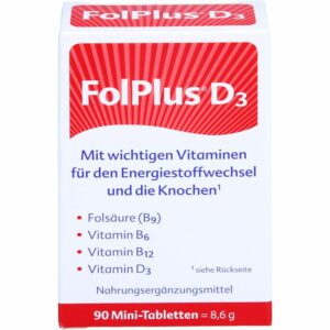 FOLPLUS+D3 Tabletten 90 St.