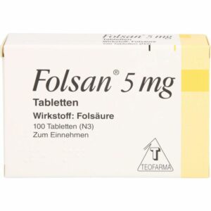 FOLSAN 5 mg Tabletten 100 St.