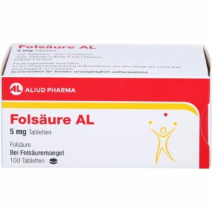 FOLSÄURE AL 5 mg Tabletten 100 St.