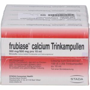 FRUBIASE CALCIUM T Trinkampullen 100 St.