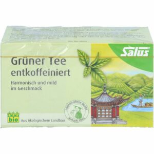 GRÜNER TEE entkoffeiniert Bio Salus Filterbeutel 15 St.