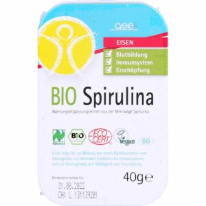 GSE Spirulina 500 mg Bio Naturland Tabletten 80 St.