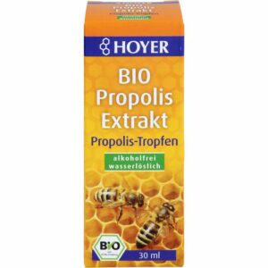 HOYER Propolis Extrakt Bio alkoholfrei wasserlösl. 30 ml