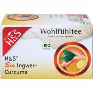 H&S Bio Ingwer-Curcuma Filterbeutel 25 g