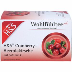 H&S Cranberry-Acerolakirsche mit Vitamin C Fbtl. 56 g