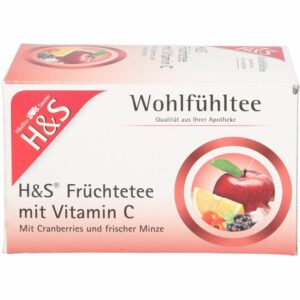 H&S Früchte mit Vitamin C Filterbeutel 54 g