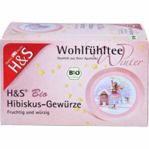 H&S Wintertee Bio Hibiskus-Gewürze Filterbeutel 50 g