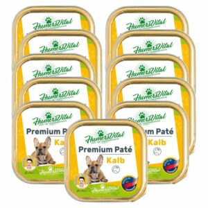 HumersVital Hunde Premium Paté mit Kalb 11x150g