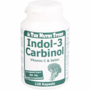 INDOL-3-Carbinol 250 mg vegetarische Kapseln 120 St.