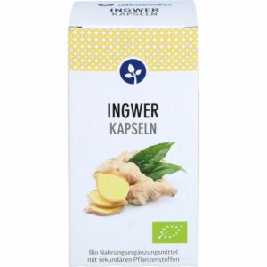 INGWER 400 mg Bio Kapseln vegan 120 St.