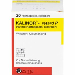 KALINOR retard P 600 mg Hartkapseln 20 St.