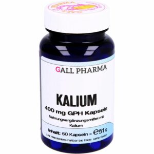 KALIUM 400 mg GPH Kapseln 60 St.