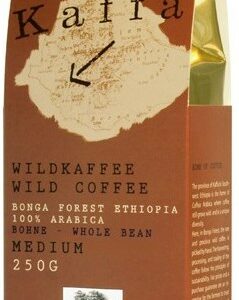 Kaffa Fairtrade Wildkaffee medium ganze Bohne