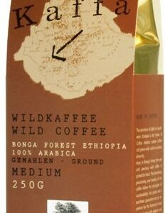 Kaffa Fairtrade Wildkaffee medium gemahlen