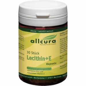 LECITHIN KAPSELN+Vitamin E 1.000 mg 30 St.