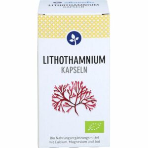 LITHOTHAMNIUM Rotalge 1200 mg Bio Kapseln vegan 80 St.