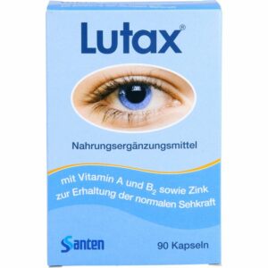 LUTAX 10 mg Lutein Kapseln 90 St.